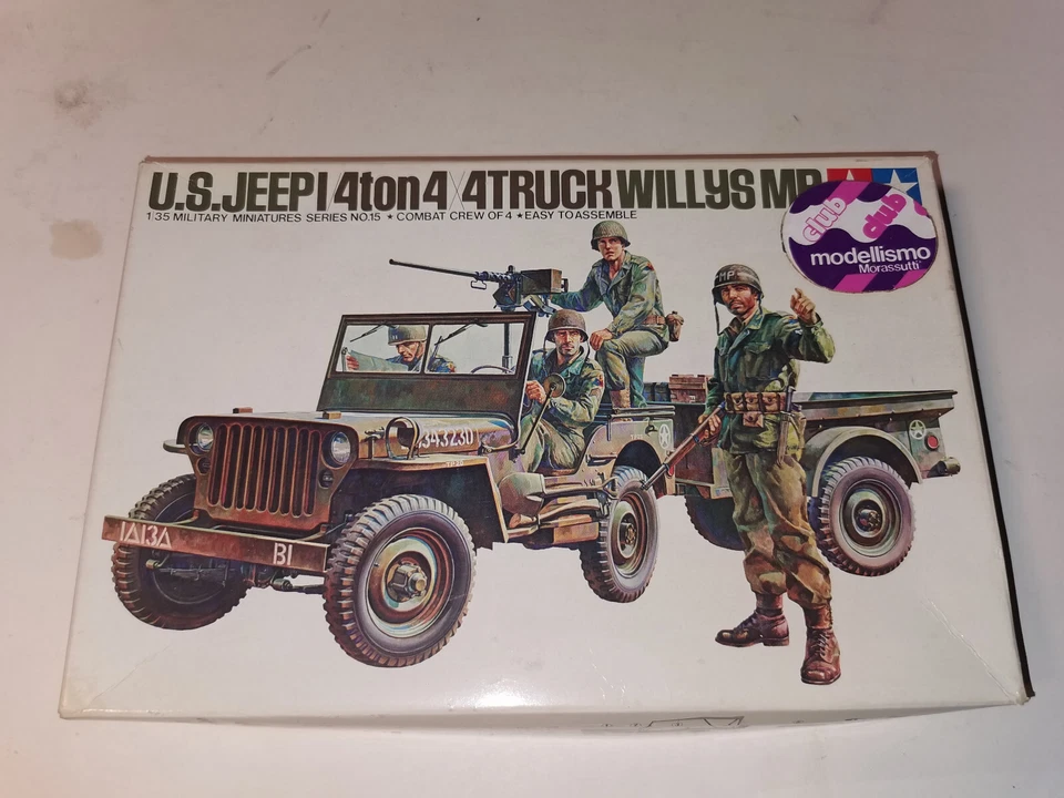 Tamiya   U.S. Jeep 1/4 ton 4x4 truck Willys MB Tamiya | N. MM115 | 1:35 - Immagine 1 di 4