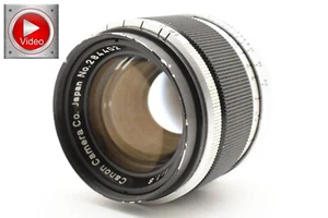 Lente Canon 50 mm F/1,8 negro MF para montaje de tornillo L39 LTM Leica de JA... - Imagen 1 de 12