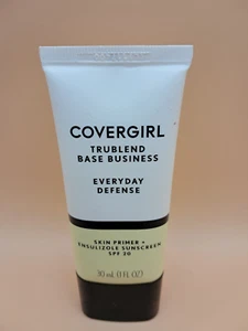 2 pack Covergirl TruBlend Base Business Skin Primer Everyday Defense SPF20 - Picture 1 of 2