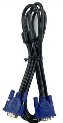 Lot of 100 VGA to VGA Cable HD Male to Male Monitor Laptop PC 15m/m 1.5m - Image 1 of 4