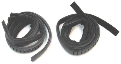1975-1978 Ford Econoline E100 E150 E250 E350 van new window channel seals, pair - Image 1 of 2