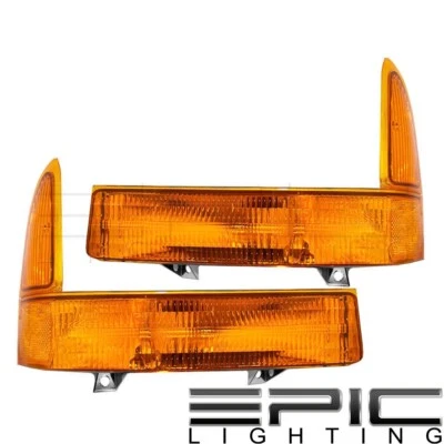 Luces de señalización de esquina para Ford F250 F350 Excursion 1999-2000 - Par izquierda derecha Foto 1 de 2