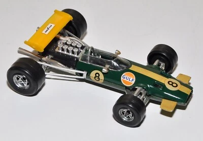 Politoys F 9 BRABHAM BT 26 F1 scala 1:32 verde 1970 - Immagine 1 di 4