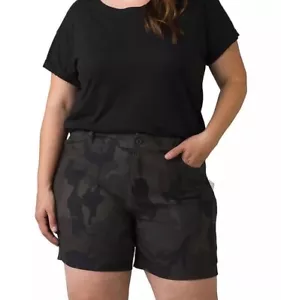 "PAna Halle Short Plus II camuflaje carbón para mujer 20 tiro medio que absorbe la humedad 7""" - Imagen 1 de 5