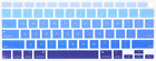 Ultra Thin Silicone Keyboard Cover Skin for Macbook Air 13 Inch 2021 2020 with T