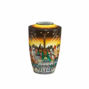 Goebel My Berlin, Your Berlin - Vase Pop Art Charles Fazzino Bunt Porzellan - Bild 1 von 1