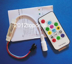Hot SP103E Mini-RF wireless remote controller for led strip WS2811/WS2812B - Picture 1 of 3