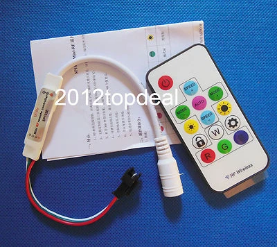  Hot SP103E Mini-RF wireless remote controller for led strip WS2811/WS2812B - Image 1 of 3