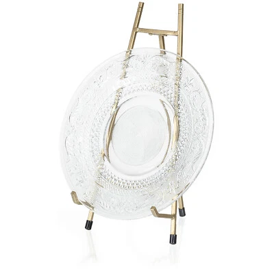 Red Co. 13” Alto Moderno Metal Trípode Placa Soporte y Soporte Arte Caballete, Dorado Foto 1 de 4