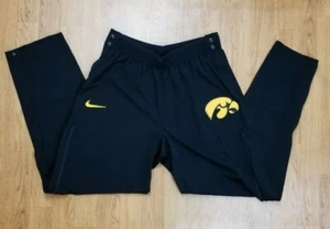 Iowa Hawkeyes Basketball Track Tear Away Pants - Picture 1 of 6