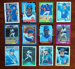 RYNE SANDBERG HOF - CHICAGO CUBS - MISCELLANEOUS LOT OF (12)  **READ**2 - Picture 1 of 1