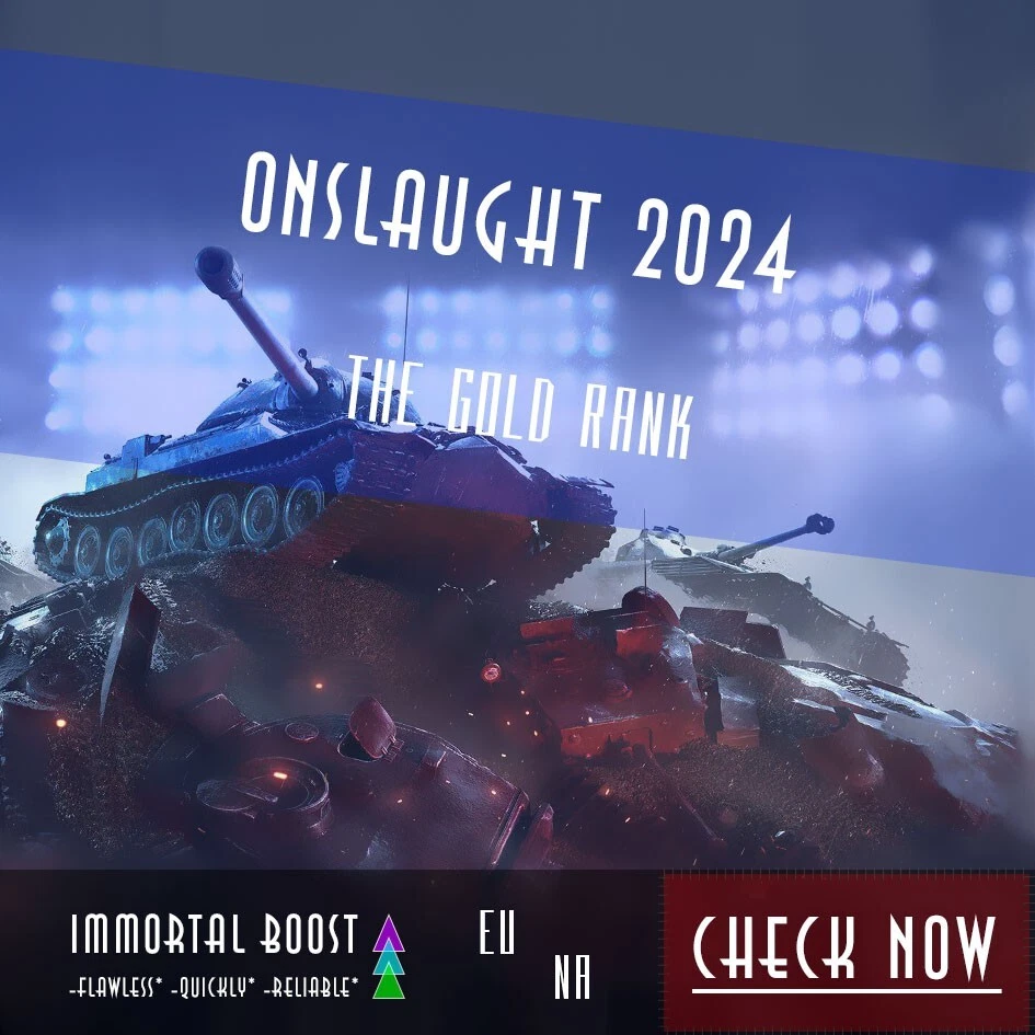 Onslaught | Azure Manticore | Gold Rank  | World of Tanks | EU/NA - Image 1 of 1
