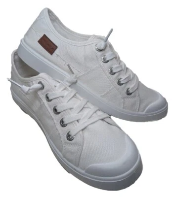 JENN ARDOR Talla 8.5 Zapatos sin cordones de lona para mujer Parte superior baja Moda Tenis para caminar Foto 1 de 4