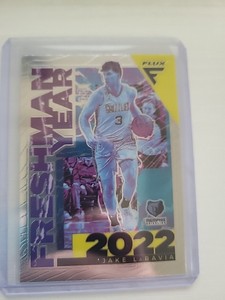 Jake LaRavia Freshman Year Silver Prizm 2022-23 Panini Flux Basketball #3