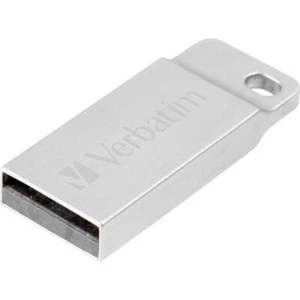 Verbatim Metall-Gehäuse Chiavetta USB 64 GB Argento 98750 USB 2.0 - Foto 1 di 4