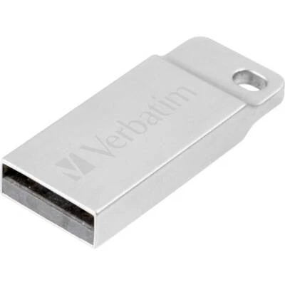 Verbatim Metall-Gehäuse Chiavetta USB 64 GB Argento 98750 USB 2.0 - Immagine 1 di 4