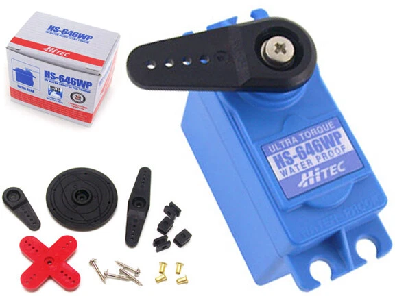 Hitec HS-646WP Analog Waterproof High Voltage Servo HS646WP/HS646/646WP/646 - Image 1 of 1