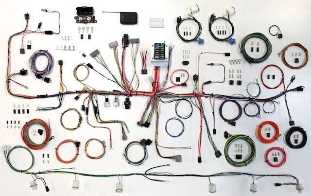 Kit completo de arnés de cableado actualización clásico Ford Mustang 1987-1989 510547 Foto 1 de 1
