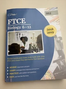 FTCE Biology 6-12 Teacher Certification Exam Study Guide 2018-2019: FTCE (002... - Picture 1 of 12
