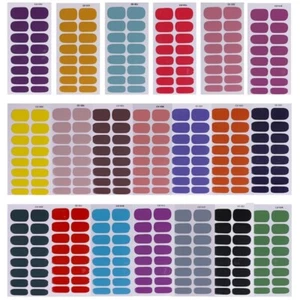 Self-Adhesive Nails Art Sticker Nail Polish Stickers Waterproof Nail Wraps - Picture 1 of 8