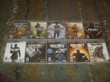 Call Of Duty Games (Sony Playstation 3 PS3) Tested Works + Case Pick & Choose