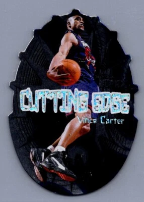 1999-00 Skybox Apex Cutting Edge Die-Cut Insert #3CE Vince Carter HOF Raptors - Image 1 of 2
