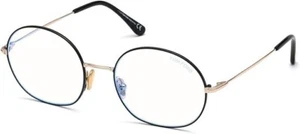 Tom Ford Eyeglasses FT 5701 B 001 Black Unisex Glasses Frames Eyewear 55-19-140 - Picture 1 of 3