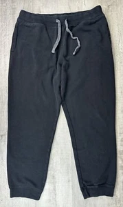 Nautica Jogger Sweatpants Black Athliesure Athletic Pants Mens M (Actual 32X26) - Picture 1 of 20