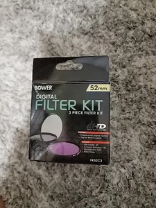 Bower Digital FK52C3 Digital Multi-Coated UV CPL FLD 3 Pieces Filter Kit 52mm - Picture 1 of 1