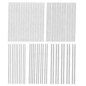 80PCS Stainless Steel Rods 40Cm, 5 Diameters 1Mm 1.5Mm 2Mm 2.5Mm 3Mm Stainless S - Picture 1 of 12