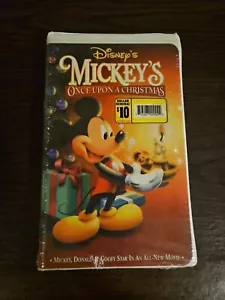 Disney's Mickey's Once Upon A Christmas VHS 1999 Walt Disney Home Video Veröffentlichung - Bild 1 von 6