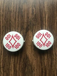 Gottlieb Canada Dry,Target Alpha,Solar City Pinball  Pop Bumper Caps ( NEW ) - Picture 1 of 2