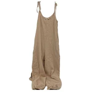 Wayf Tan Wide-Leg Classic Jumpsuit | Size M - Picture 1 of 5