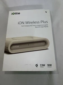 iOttie iON Wireless Mini Fast Charger Qi Charging Pad 7.5W Tan - Picture 1 of 3
