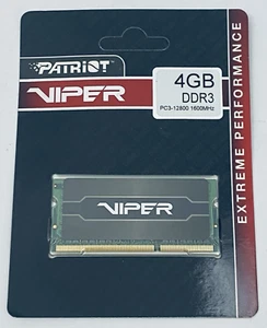 Patriot Viper DDR3 4GB 1600MHz PC3-12800 Memory RAM - Picture 1 of 6