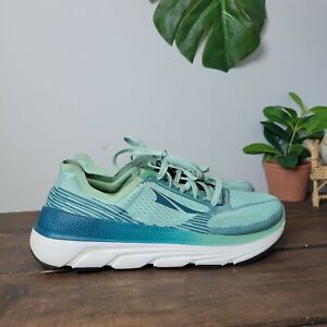 Altra Duo 1.5 ALW1938F330 Green Running Shoes Lace Up Low Top Womens Size 9.5