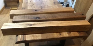 LIGHT HOLLOW OAK BEAMS: - Picture 1 of 11