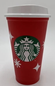 Starbucks Christmas Holiday rot Mehrwegbecher 25th Anniversary Grande 16oz NEU - Bild 1 von 7