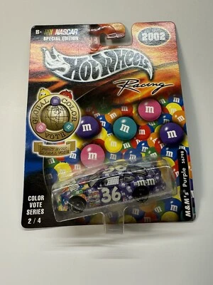 Hot Wheels Racing Ken Schrader #36 2002 M&M s Global Color Vote  Purple 4/4 1:64 - Image 1 of 4