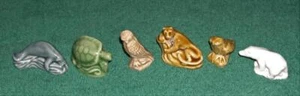 WADE KERAMIK - Konvolut 6 Figuren, gefährdete nordamerikanische Tiere - Bild 1 von 1