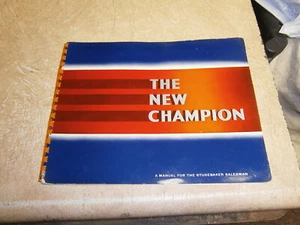 Studebaker 1939 Dealer Salesman Inside Facts Data Book Champion - Picture 1 of 8