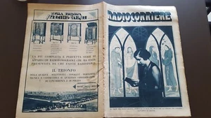 RADIOCORRIERE TV n 43 1930 COMMEMORAZIONE VIRGILIO - GIOVANNA DI SAVOIA 6/17 - Picture 1 of 3