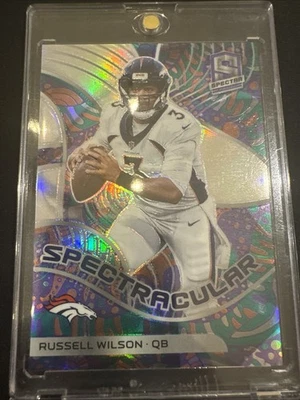 Panini Spectra Football Russell Wilson Spectra 2021 Spectracular/5 Foto 1 de 2