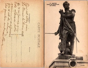 Postal de Nantes Estatua de Cambronne por Debay - Francia - Imagen 1 de 1