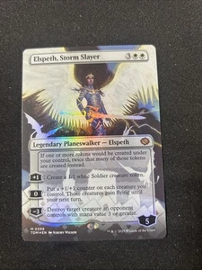 Elspeth, Storm Slayer (Borderless) Tarkir: Dragonstorm Foil TDM M 0398 - Bild 1 von 1