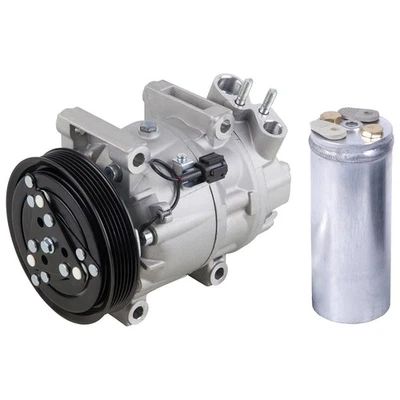 Compresor de aire acondicionado para Nissan Máxima 1996 1997 con secador de aire acondicionado TCP Foto 1 de 3