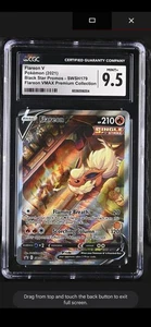 Flareon V SWSH179 SWSH: Sword & Shield Promo Cards Holo CGC 9.5 Mint+ - Picture 1 of 2