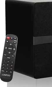 Original LONPOO Control Remoto LP-886 Compacto Estéreo Sistema de Estante Bluetooth con Batería - Imagen 1 de 2