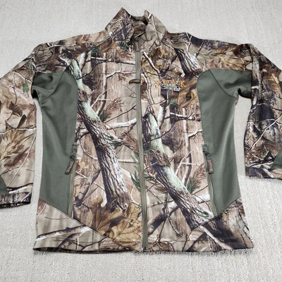 Scentlok Camo Jacket Men M Realtree Odar Eliminator Savanna Ext Hunting Full Zip - Image 1 of 4