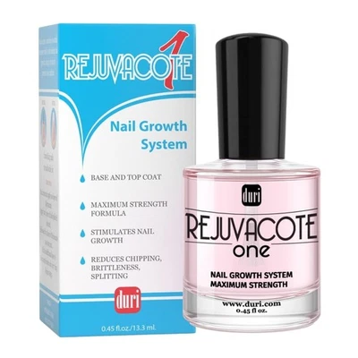 Duri Rejuvacote 1 Original Sistema de Crecimiento de Uñas Máxima Fuerza Base, Capa Superior... Foto 1 de 4